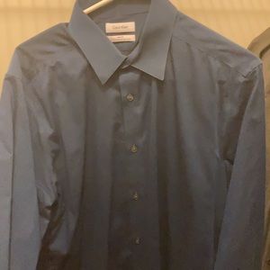 Calvin Klein slim fit performance noniron 16 34/35